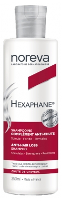 Noreva Hexaphane Shampooing Complément Anti-Chute Stimule et Fortifie 250 ml