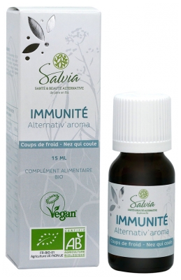 Salvia Nutrition Alternativ'Aroma Défenses Biologique 15 ML