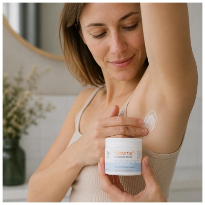 Florame Déodorant Crème 24H Peaux Sensibles Bio 50 Grammes