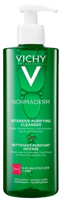 Vichy Normaderm Nettoyant Purifiant Intense Visage et Corps 400 ml