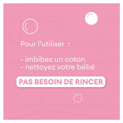 Cadum Bébé Cadum Eau Nettoyante Douceur Sans Rinçage 750 ml