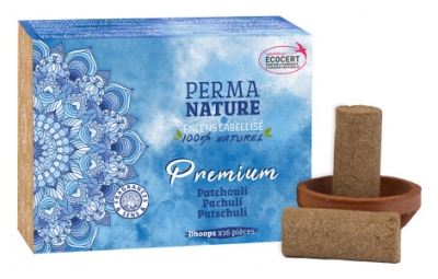 Perma Nature Encens Premium Patchouli 16 Unités