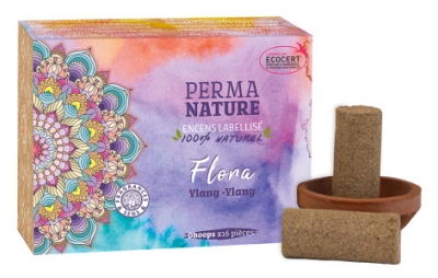 Perma Nature Encens Flora Ylang-Ylang 16 Unités