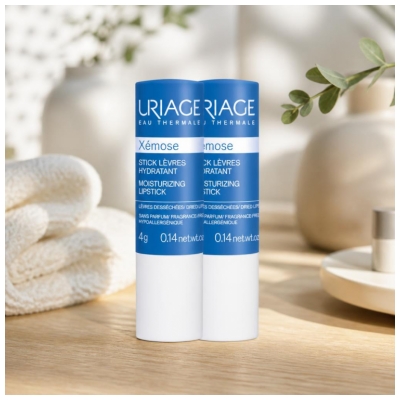 Uriage Xémose Stick Lèvres Lot de 2 x 4 g