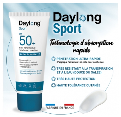 Daylong Sport Crème Hydrogel Extra Légère SPF 50 + 200 ML
