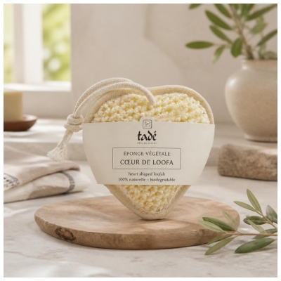 Tadé Éponge Végétale Coeur de Loofa 1 Produit