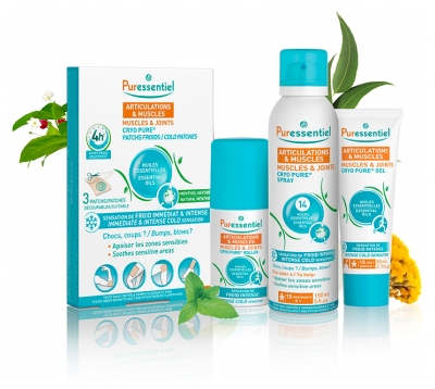 Puressentiel Gel Cryo Pure® Articulations & Muscles - 80 ml