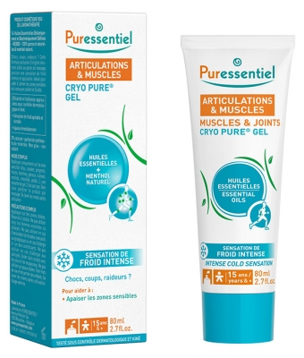 Puressentiel Gel Cryo Pure® Articulations & Muscles - 80 ml