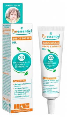 Puressentiel Gel Bobos Bosses Aux 33 Huiles Essentielles - 20 ml