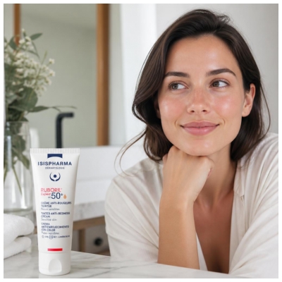 Isispharma Ruboril Expert Crème Anti-Rougeurs Teintée SPF50+ Non Parfumé 40 ML
