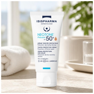 Isispharma Neotone Prevent Crème Teintée Protectrice SPF50+ Peaux Sensibles 30 ML