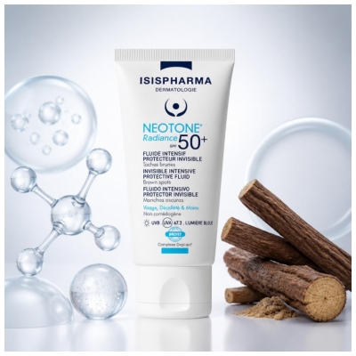 Isispharma Neotone Radiance Fluide Intensif Protecteur Invisible Taches Brunes SPF50+ 30 ml