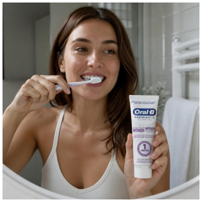 Oral-B Pro 3D White Clinical Blancheur Intense Dentifrice 75 ml