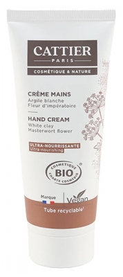 Cattier Mains Crème Ultra-Nourrissante Bio 75 ml