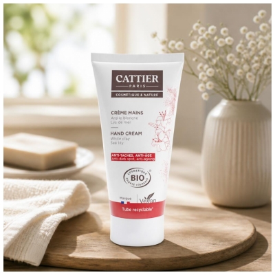Cattier Crème Mains Anti Taches Anti Âge Bio 75 ML