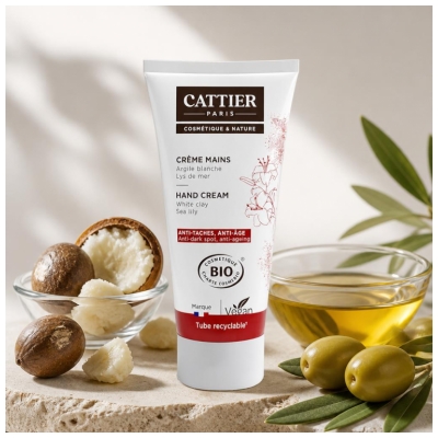 Cattier Crème Mains Anti Taches Anti Âge Bio 75 ML