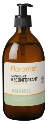 Florame Savon Liquide Réconfortant Amande Biologique 500 ML