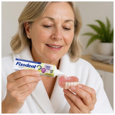 Fixodent Pro Ultimate Crème Adhésive Goût Neutre 40 Grammes