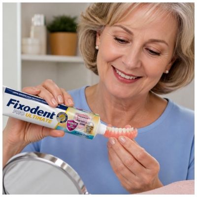 Fixodent Pro Ultimate Arôme Frais 40 Grammes