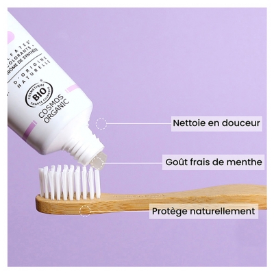 Pulpe de Vie Dentifrice Protection Goût Menthe à l'Extrait de Raisin Bio 75 ml