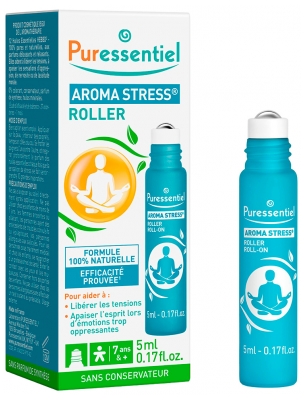Puressentiel Aroma Stress Roller aux 12 Huiles Essentielles 5 ml