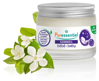 Puressentiel Baume de Massage Calmant Bébé Détente Aux 3 Huiles Essentielles - 30 ml