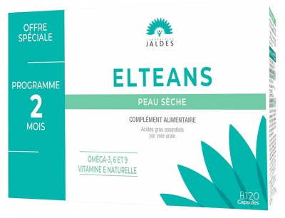 Jaldes Elteans Peau Sèche Lot de 2 x 60 Unités