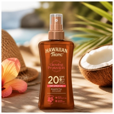 Hawaiian Tropic Glowing Protection Corps SPF20 200 ML