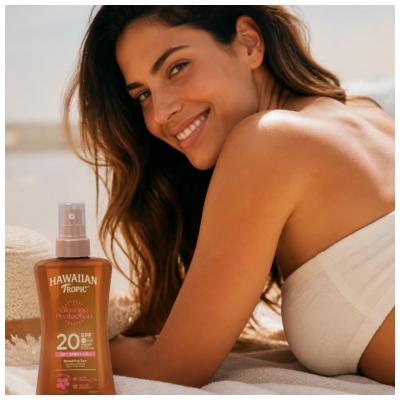 Hawaiian Tropic Glowing Protection Corps SPF20 200 ML