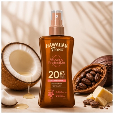 Hawaiian Tropic Glowing Protection Corps SPF20 200 ML