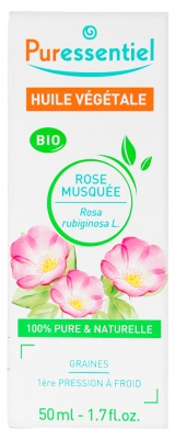 Puressentiel Huile Végétale Rose Musquée Bio 50 ml