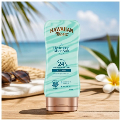 Hawaiian Tropic Hydrating After Sun Lotion Après Soleil Corps 180 ML