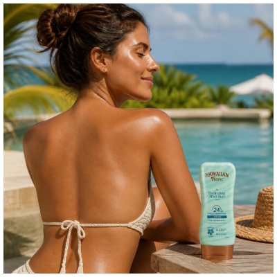 Hawaiian Tropic Hydrating After Sun Lotion Après Soleil Corps 180 ML