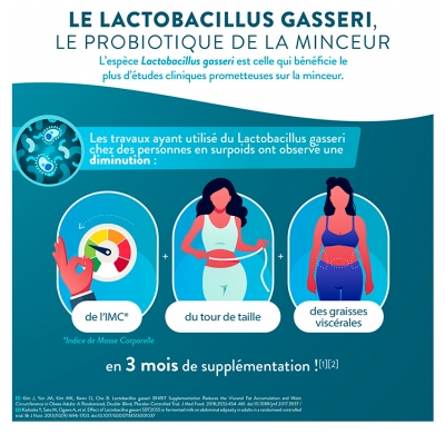 Nutri&Co Lactobacillus Gasseri et sa Noix de Cola 60 Unités