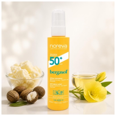Noreva Bergasol Spray Invisible SPF 50 + 200 ML