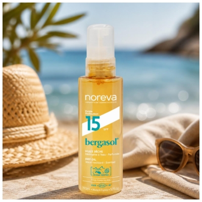 Noreva Bergasol Huile Sèche SPF 15 150 ML