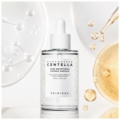 Skin1004 Madagascar Centella Tone Brightening Ampoule Effet Éclat 50 ml