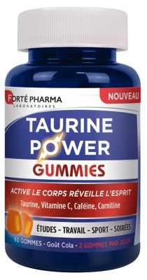 Forté Pharma Taurine Power Énergie 60 Gummies