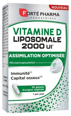 Forté Pharma Vitamine D Liposomale 2000UI - 30 Gélules (30 Jours)