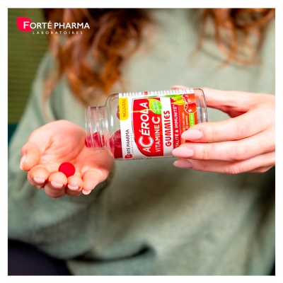 Forté Pharma Acérola Énergie Gummies - 60 Gommes