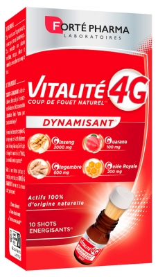 Forté Pharma Vitalité 4 g Dynamisant - 10 Shots