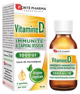 Forté Pharma Vitamine D3 - Flacon 15 ml