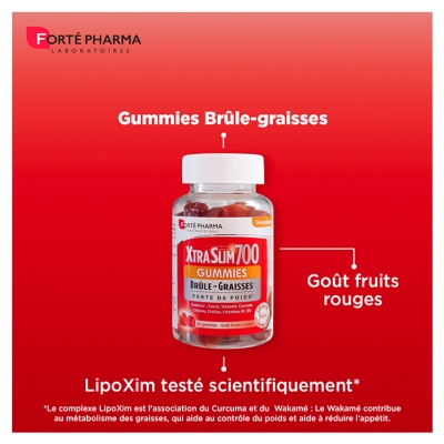 Forté Pharma Xtraslim 700 Gummies - 60 Gommes