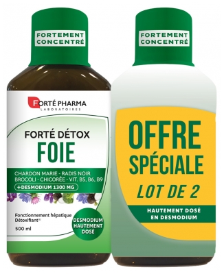 Forté Pharma Forté Détox du Foie Lot de 2 x 500 ML