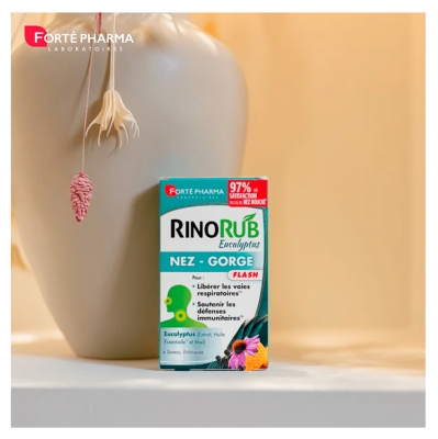 Forté Pharma Rinorub Comprimés Nez-Gorge - 15 Comprimés