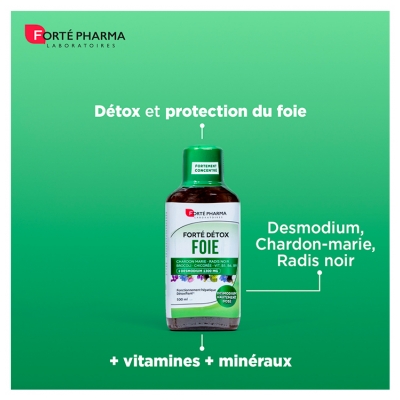 Forté Pharma Forté Détox Foie Desmodium 1300 mg 500 ml