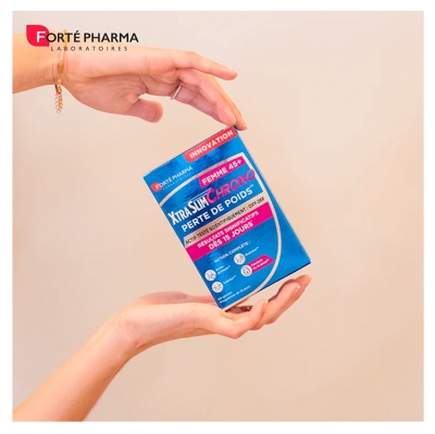Forté Pharma Xtraslim Chrono - Femme 45 Ans et + - Perte de Poids - 60 Gélules (Programme de 15 Jours)