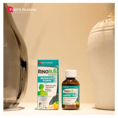 Forté Pharma RinoRub Eucalyptus Bronches Gorge 120 ML
