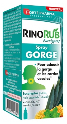 Forté Pharma RinoRub Spray Gorge 15 ML