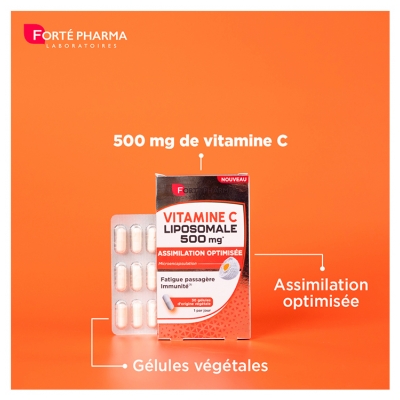 Forté Pharma Vitamine C Liposomale 500mg - 30 Gélules